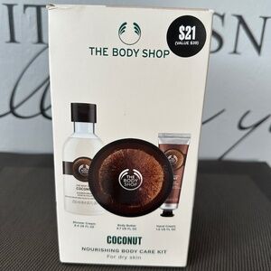 NIB The Body Shop Coconut Body Care Kit